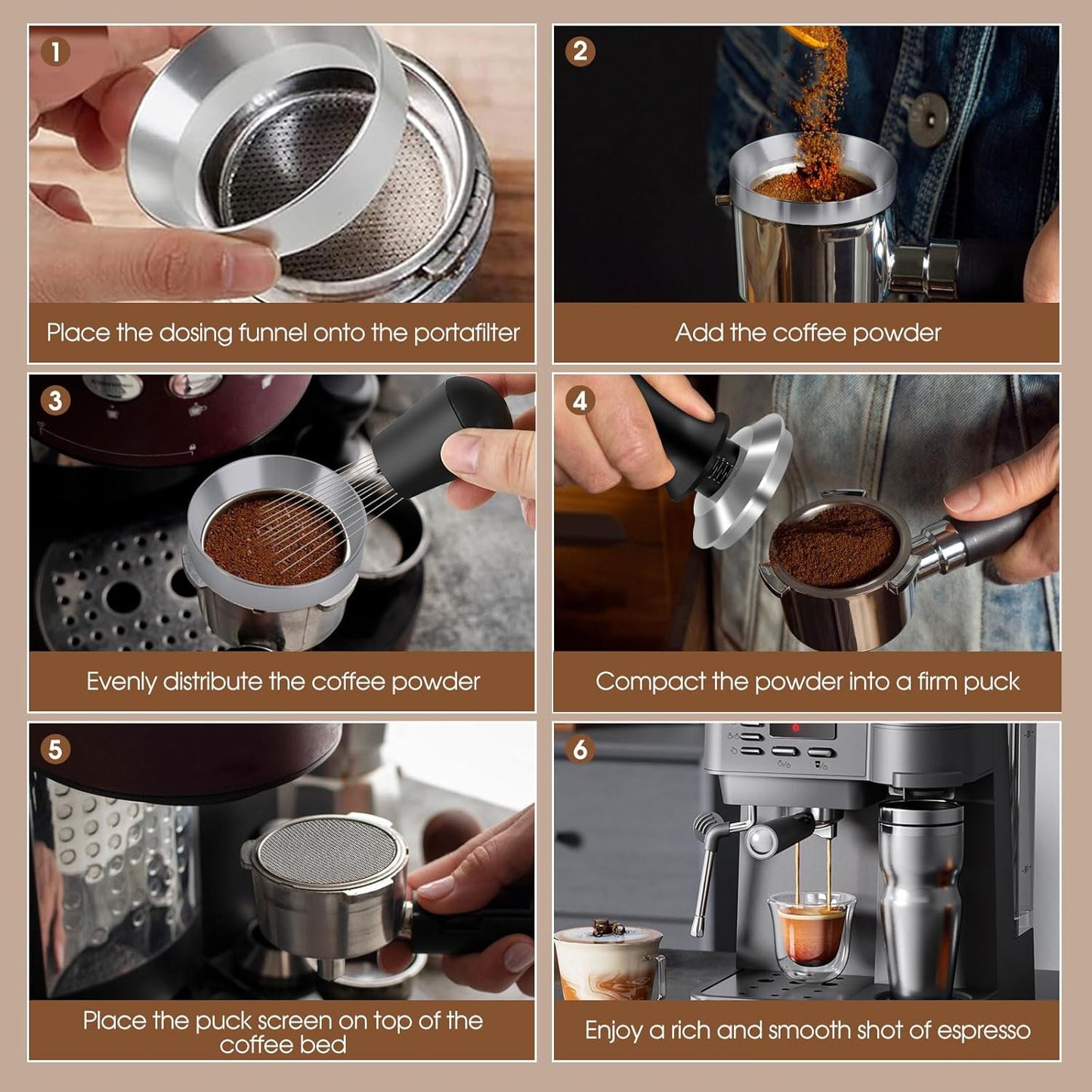 Wintarium™ Portable Coffee Tamper Set